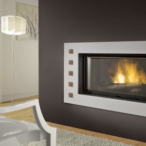 Semineu Modern Glam Alb