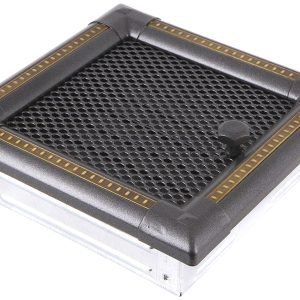 Grila Exclusive 16x16 Clapeta NEGRU Gold