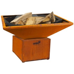 Gratar de Gradina Artiss Firepit P2 BASIC CORTEN 1