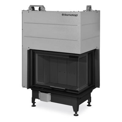 Focar lemne pe colt HEAT H R/L 3LG 25 65x40x51
